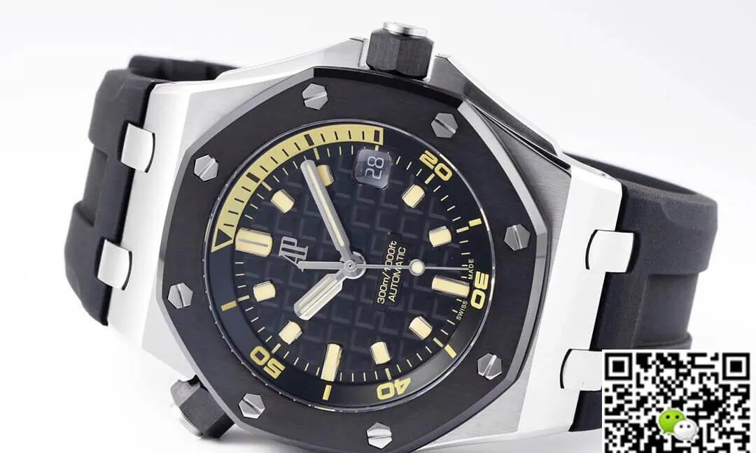 Audemars Piguet Royal Oak Offshore 15720CN.OO.A002CA.01 ZF Factory 1:1 Best Edition Replica Watch Black Strap